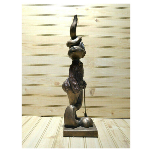 Pro Bugs Bunny 1997 Austin Golf Statue 18” Warner - Picture 2 of 8